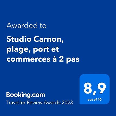 Studio Carnon, Plage, Port Et Commerces A 2 Pas Bagian luar foto